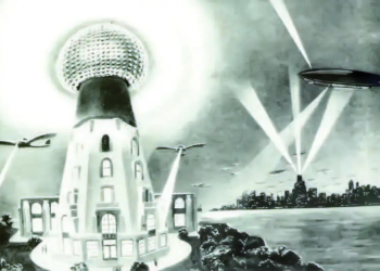 Nikola Tesla et son engin volant secret
