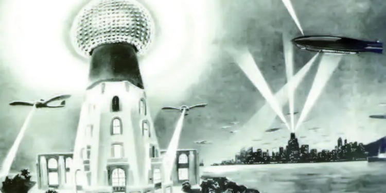 Nikola Tesla et son engin volant secret